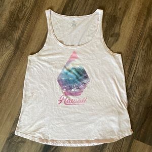 Volcom Hawaii Pink/Purple Tank Top
